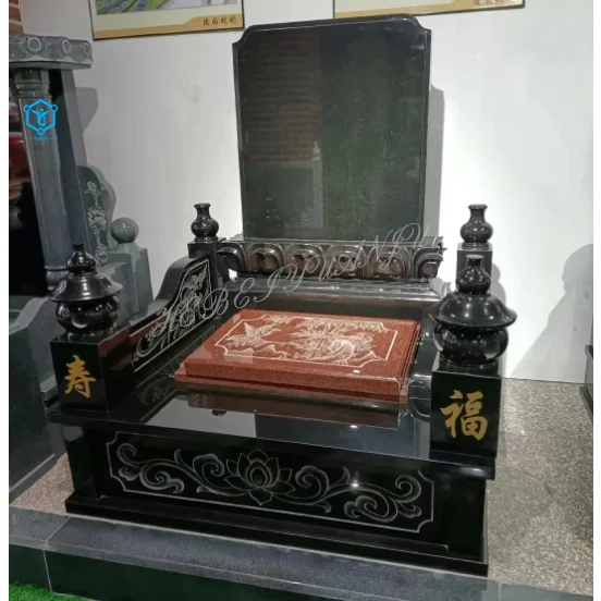 YUANJU Russian gravestones High end cemetery gravestones Customized family gravestones