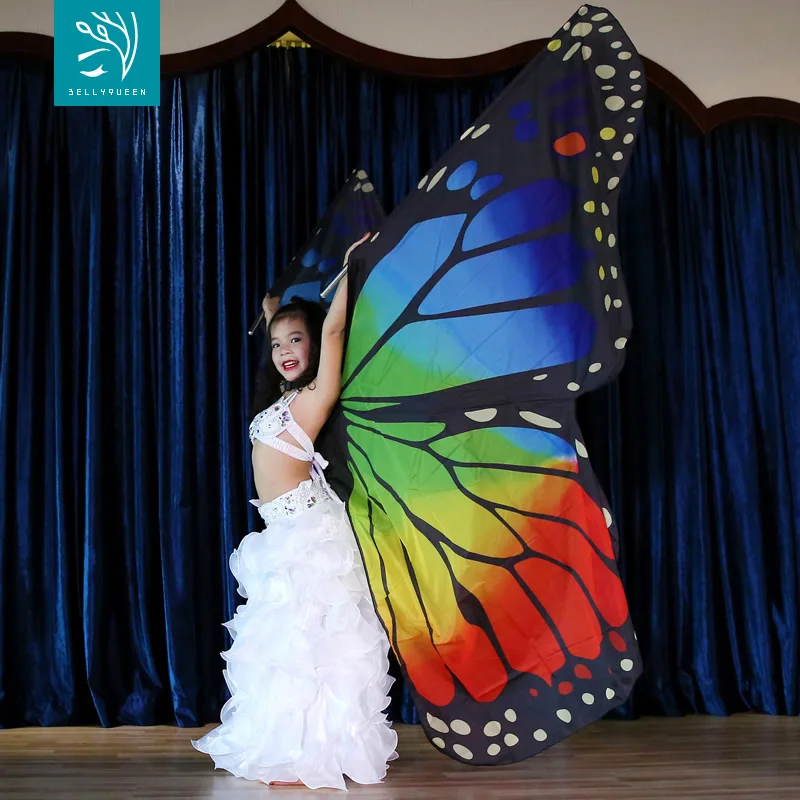 
Butterfly Belly Dance Isis Wing For Kids ,BellyQueen 