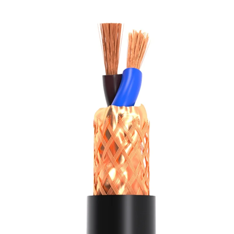 Factory price 10 / 15 / 21 AWG 2C 99.9% oxygen free copper hifi speaker cable