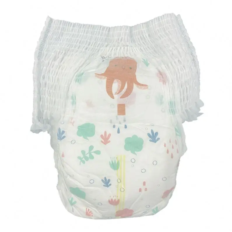 besuper Small Quantity Cheap Price Breathable Quality Guarantee Baby Cotton Nappy diapers disposable training pants