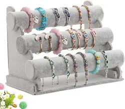 Velvet Jewelry Display Stand For Bracelets&Bangles