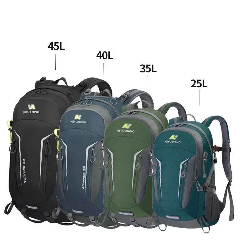 New outdoor hiking bag mountaineering bag camera bag 40L mountain camping supplies tactical backpack