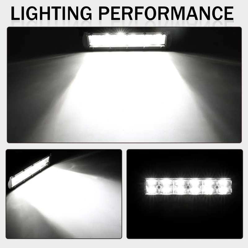 Top Seller 6 Inch Shenzhen Led Light Bar For Car, Pickup