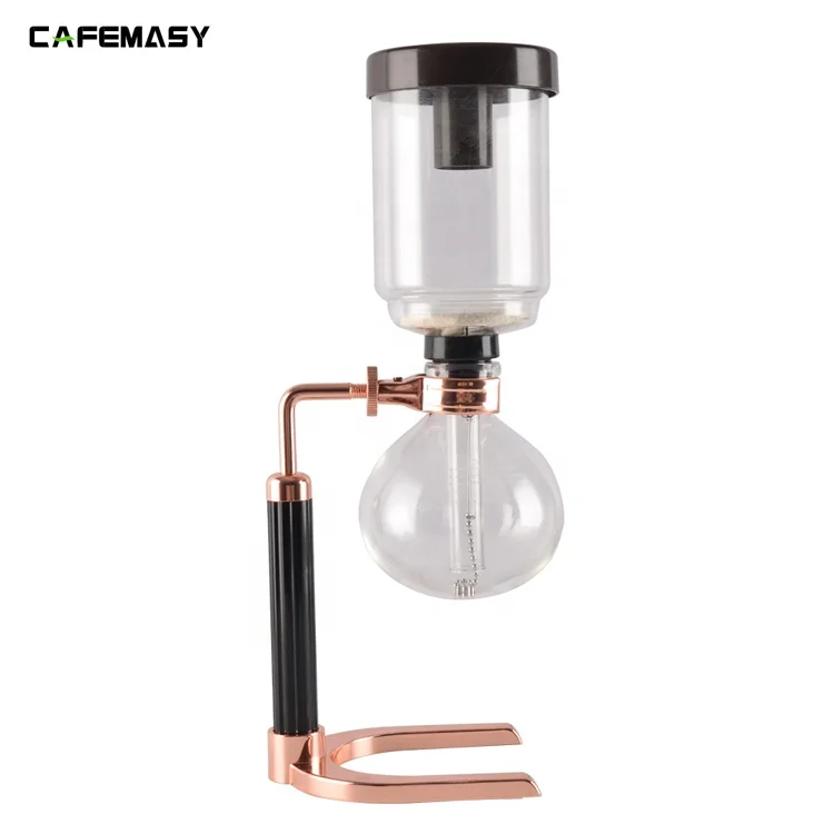 Сифон CAFEMASY для кофе, сифон для эспрессо, Кофеварка под заказ, металлический домашний сифон для кофе, 3 чашки