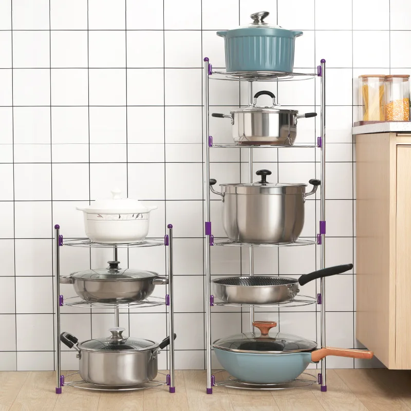 Pot rack pot and pan organizer storage rack kitchen hanging pot racks for kitchen