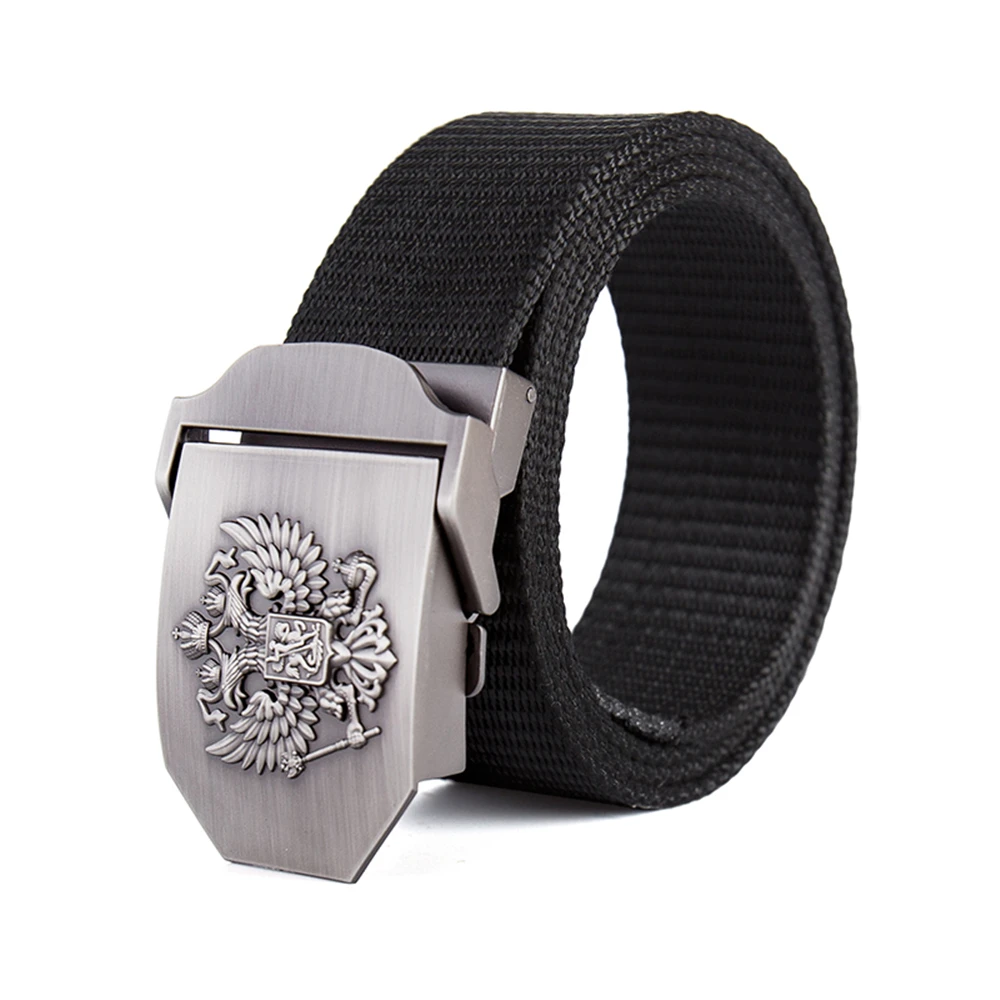 Design Logo Automatic man belt Business genuine leather belts for men