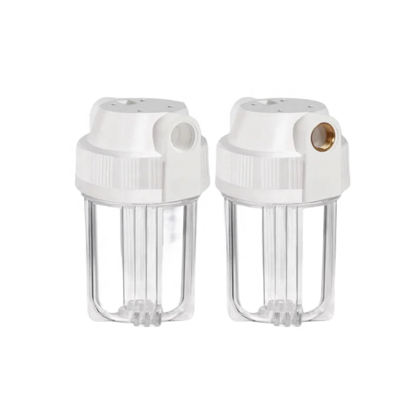 Factory Sale 5 Inch Clear Ro Water Filter Cartridge Water Purifier Plastic Housing