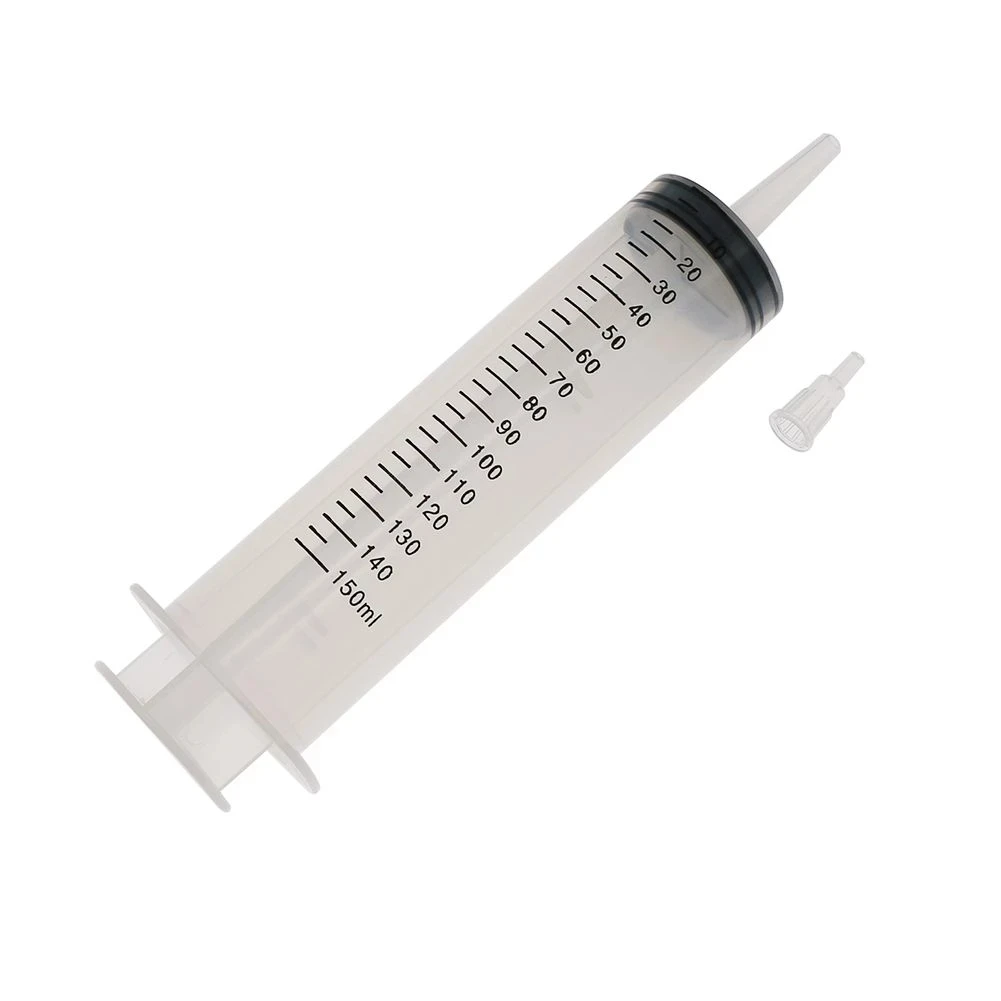 Transparent Flush Tube Syringe Injector Feeding Tool Pets Syringe Luer Lock Syringe