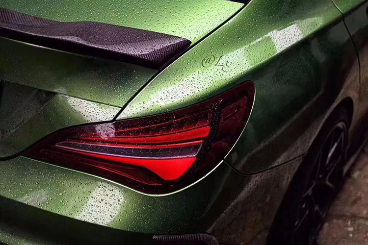 1.52*18m Roll Pvc Matte Chrome Pearl Metal Metallic Mamba Green Auto Color Changing Car Body Wrap Vinyl Film Sticker