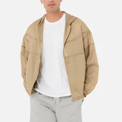 Customized wind breaker jacket and jogger light weight zip up tracksuit nylon jacket men wind breaker set man clothing 2022