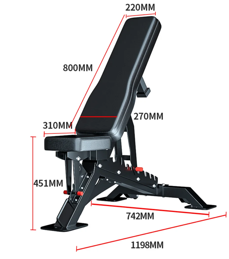 2022 high quality professional dumbbell stool fitness equipment commercial bench