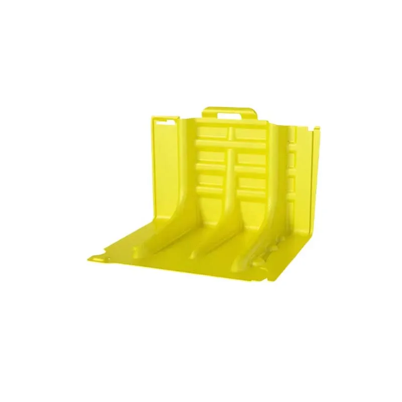 Portable and removable L-shaped ABS water-filled Plastic flood protection barrier Easy Install Quick Dam Flood Barriers