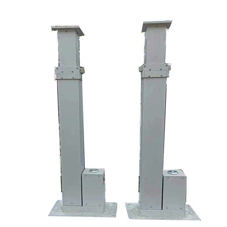 8m square tube Electric motor Telescopic Mast heavy play load square tube electric motor  telescopic mast