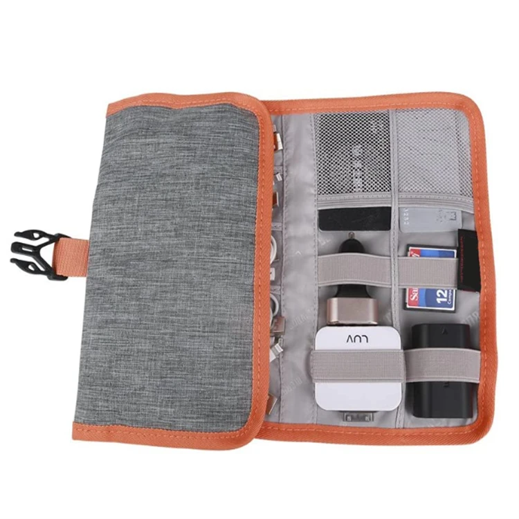 Travel Cable Bag Electronics Accessory Organizer USB Drive Shuttle Case Cable Organizer Bag