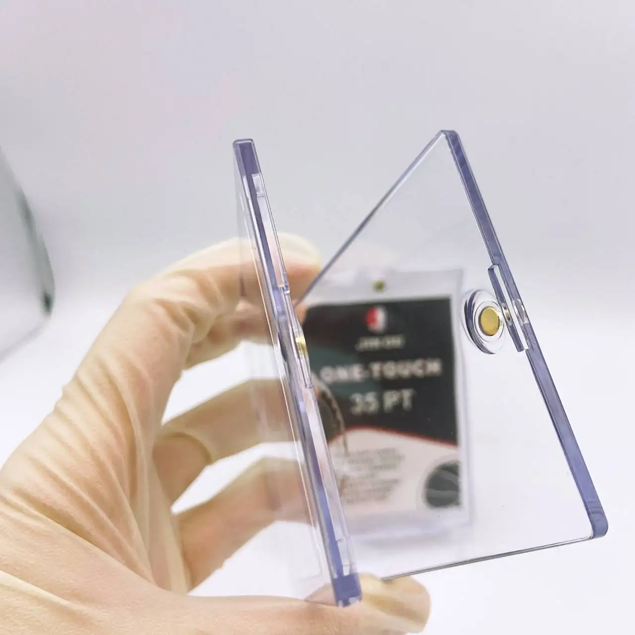 35pt Trading magnetic Card Magnetic case JO-OTCT-1 100% UV protective one touch  card holder