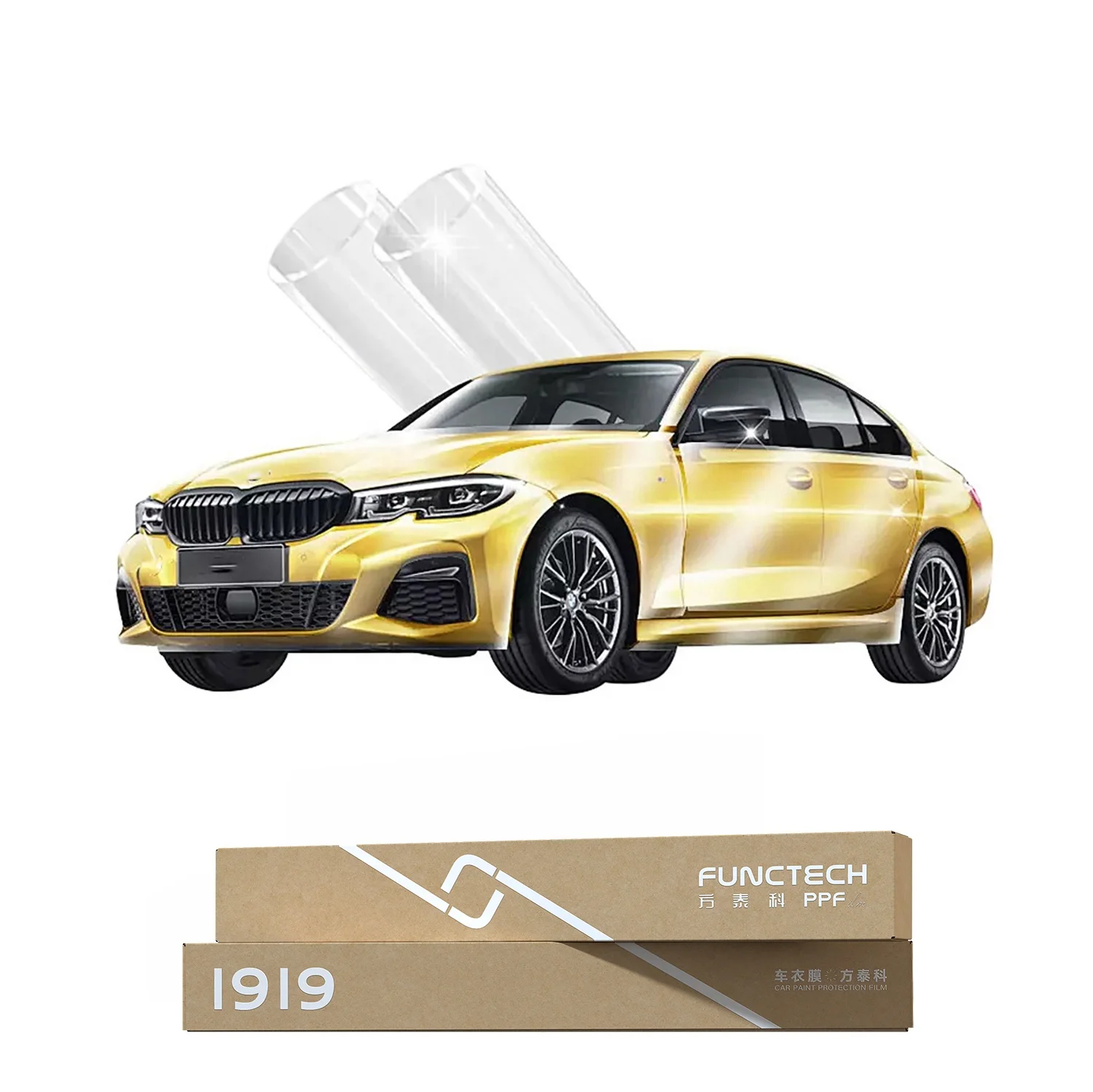 1.52x15m Transparent Car Painting Protective Sticker Ppf Car Wrap Film