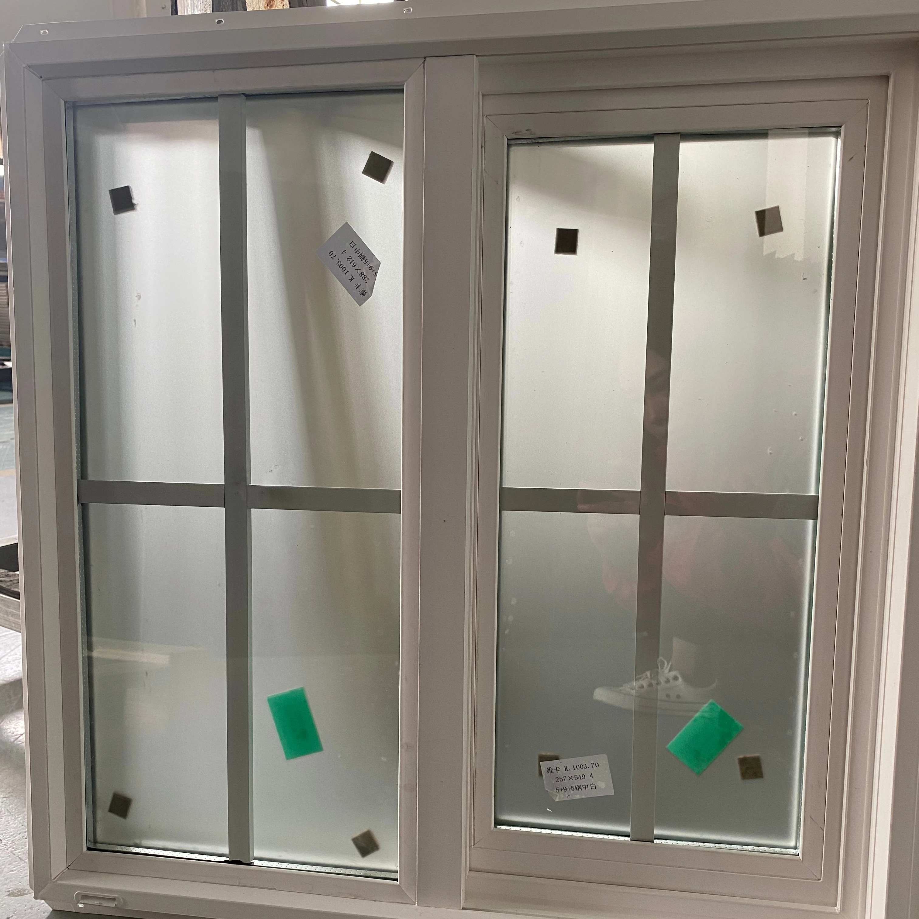 PVC Sliding Window For Home UPVC Sliding Window With Screen Nets design Grids OEM Factory