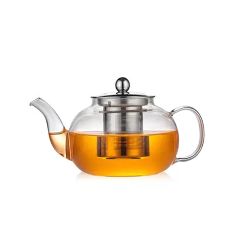 Chinese Glass Teapot for Tea With Strainer