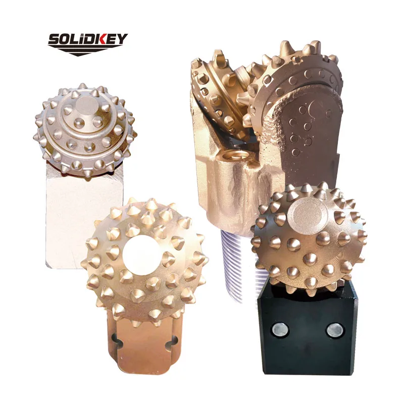  Roller Cone Bits for Hard Rocks Drilling API Certificates Factory SolidKey