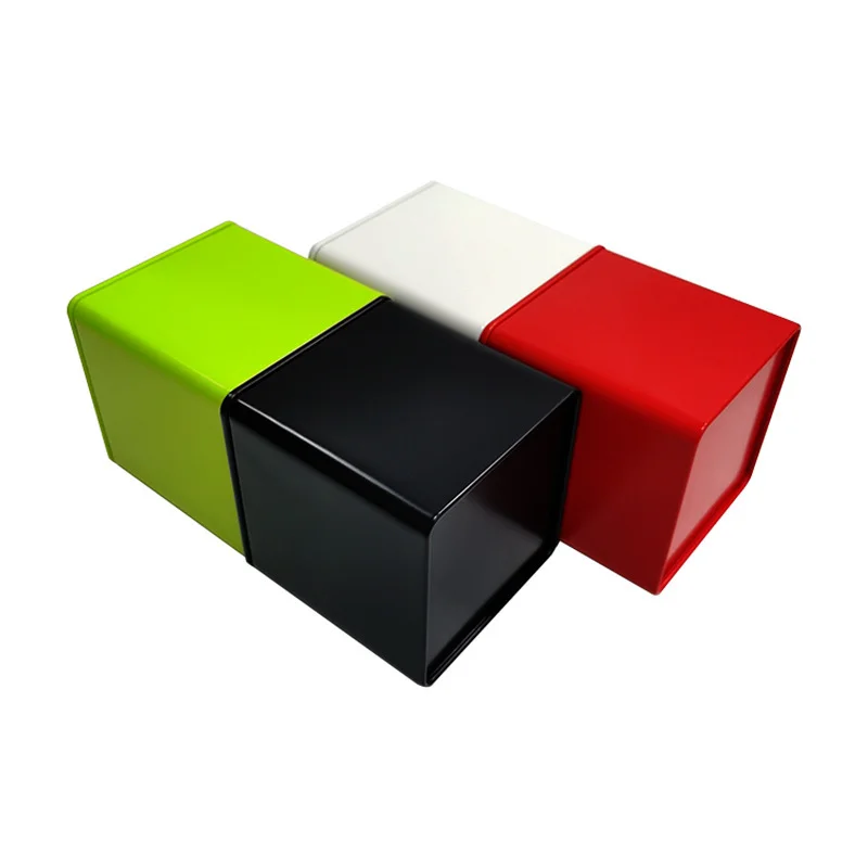 Stainless Steel Canister Food Storage For Coffee Beans Square Tins Tea Container