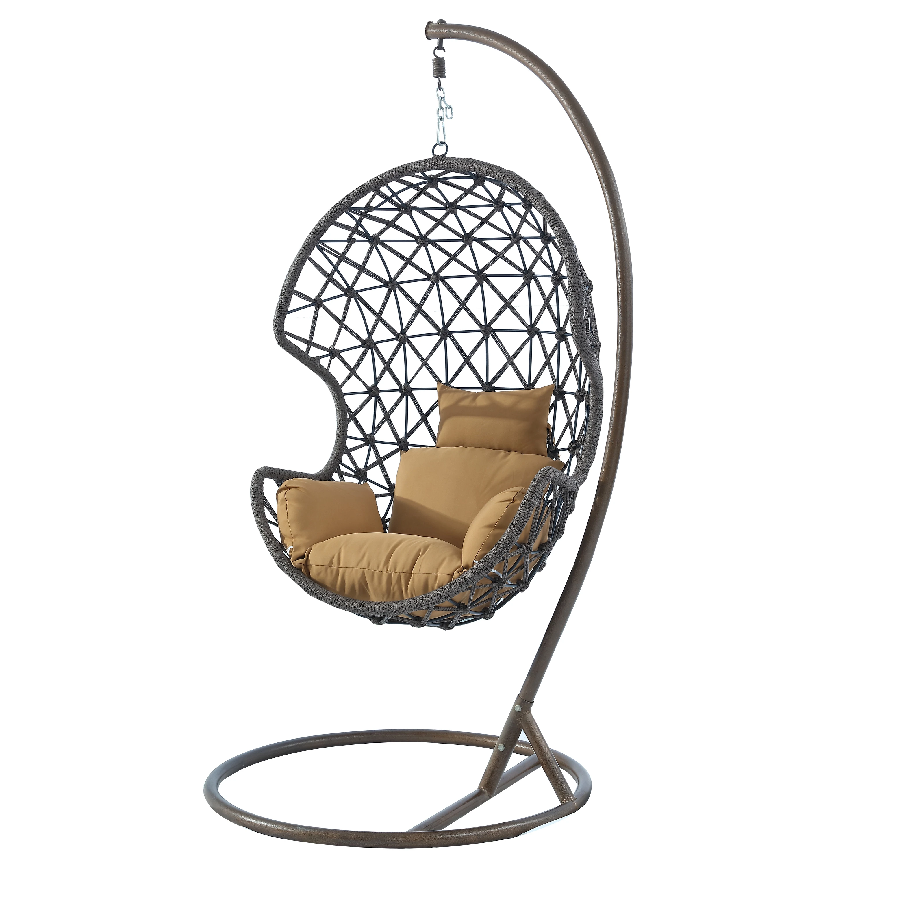 balcony Garden park living room Outdoor Hammocks Furniture Patio egg chair swing ride