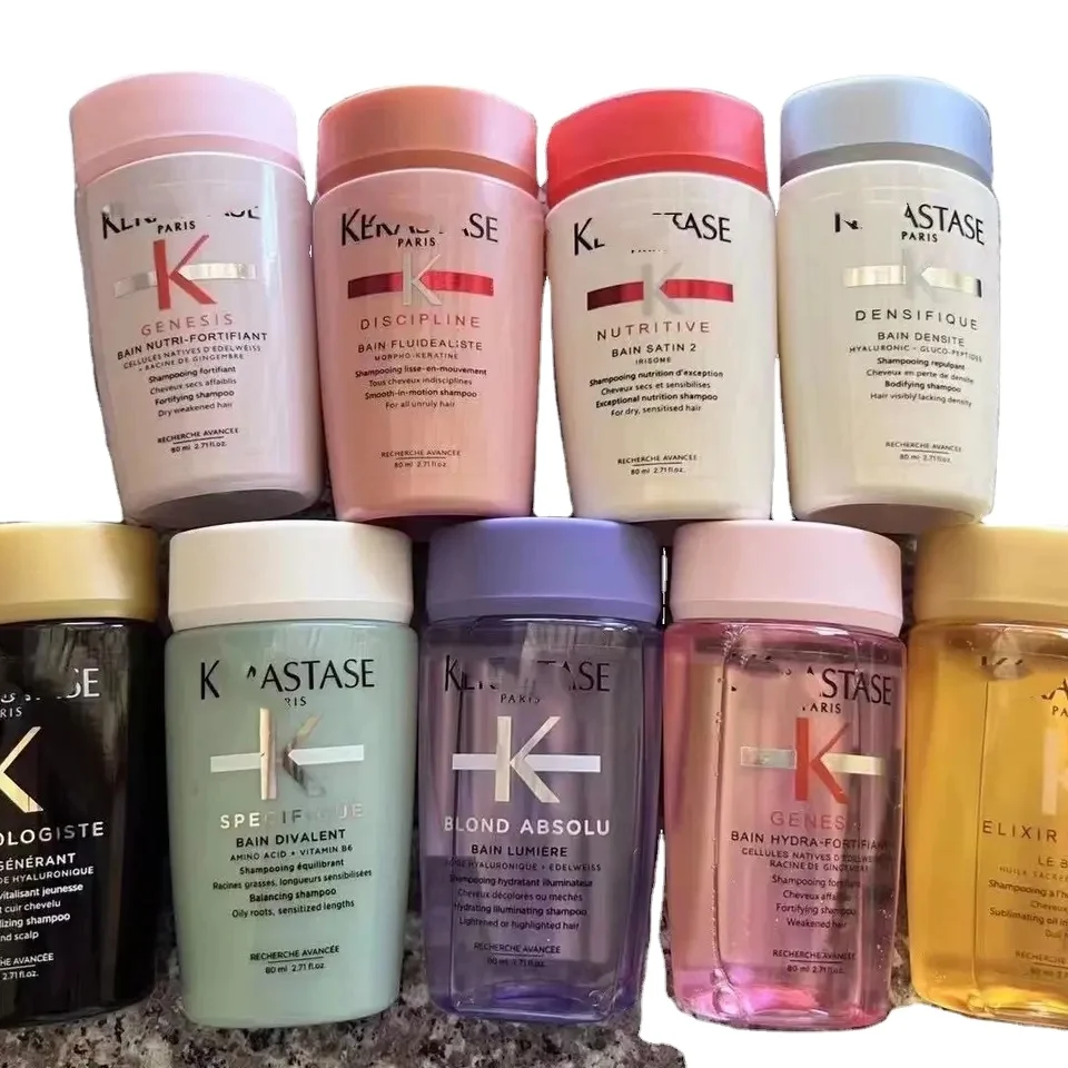 Wholesale Hot Selling Travel Pack 80ml Multi-effect Shampoo Black Diamond Double Nourishing Caviar Hair Care