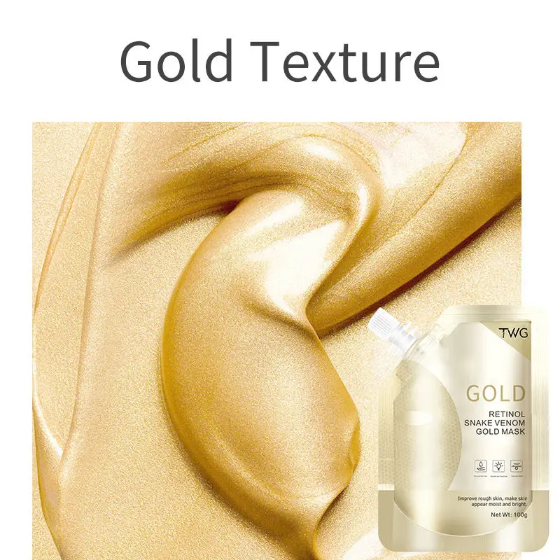 Gold Anti-Wrinkle Anti-Aging Retinol Essence Gold Skin care Mud film
