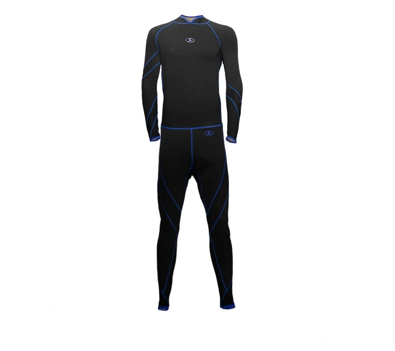 Custom Breathable Wetsuit Top And Pants Set 2mm Punched CR Neoprene Double-sided Nylon Men Split Wetsuit