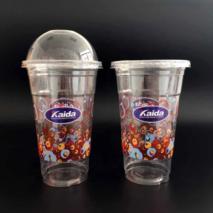 24oz milktea cup plastic tea cups shaved ice cups