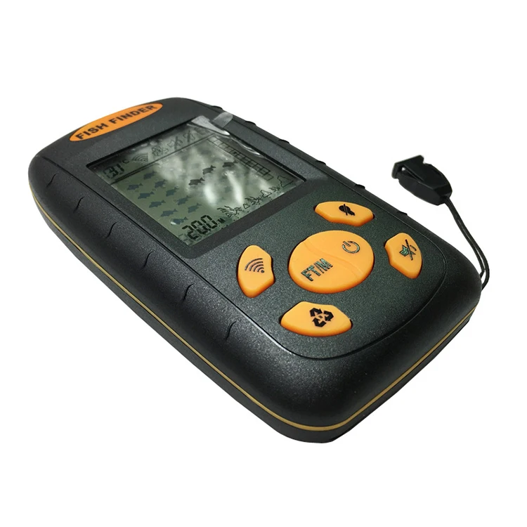 
hot selling wireless LCD portable fishfinder Ultrasonic detector sonar sensor transducer Sonar Fish Finder 