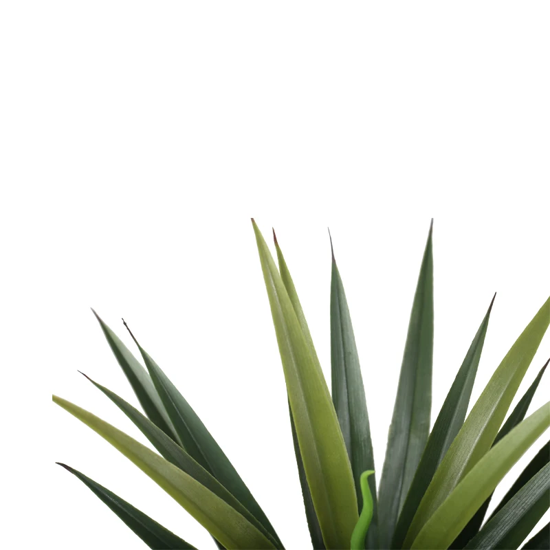 Hot sale plastic Sisal plant for indoor decorative tropical plastic hemp tree artificial agave bonsai