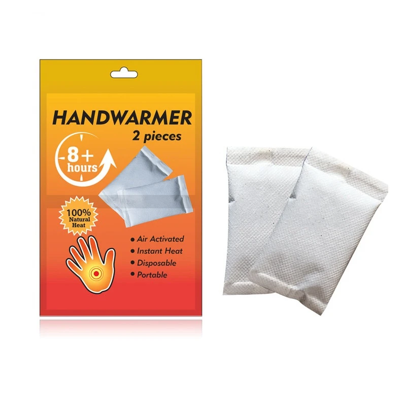 hot sell air activated instant hot hands pocket heat packs self heating bags warm patch warmer pad disposable Hand Warmers