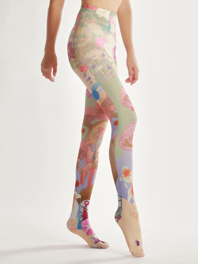 custom logo stockings pantyhose women sexy nylon high waist custom pantyhose