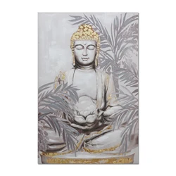 Wholesale Attractive Contemporary Handmade Wall Picture Decorative Buddha Art Paintings On Canvas