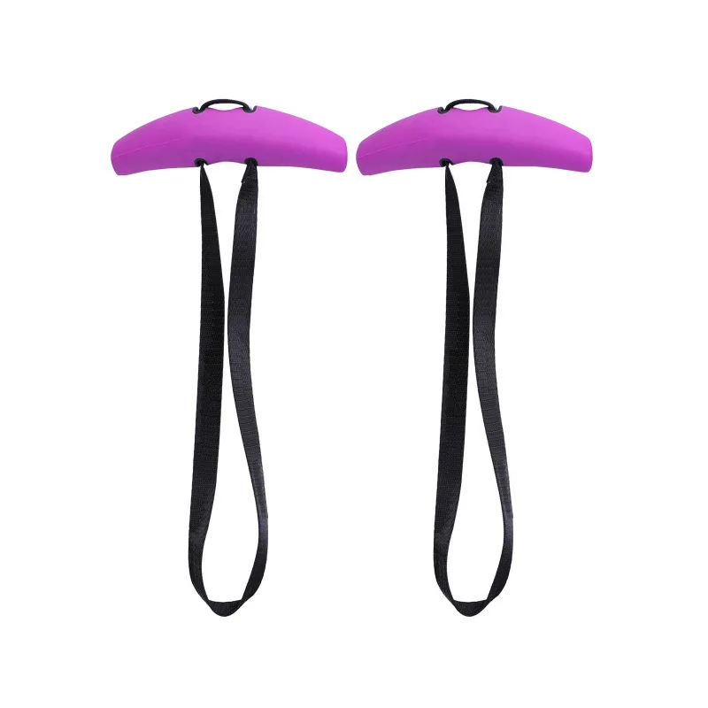 Strength Training Durable Carabiners Gym Handle Grip Heavy D-Rings Gym Handles Comfortable Heavy-duty Home Fitness Handle