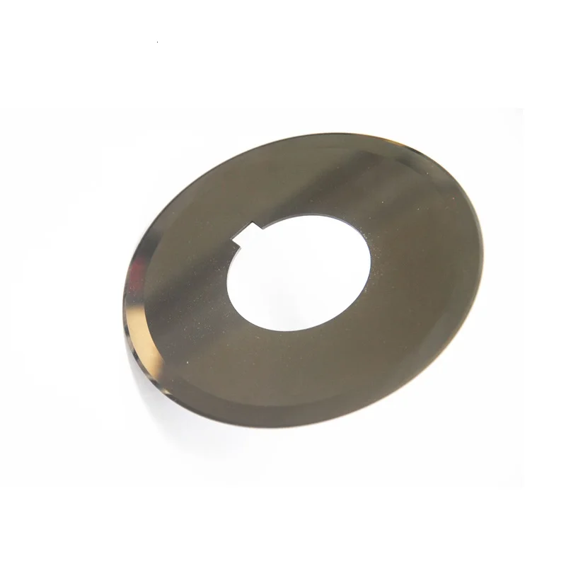 carbide tobacco cutting circular blade paper slitting knives plastic paper rubber textile blade