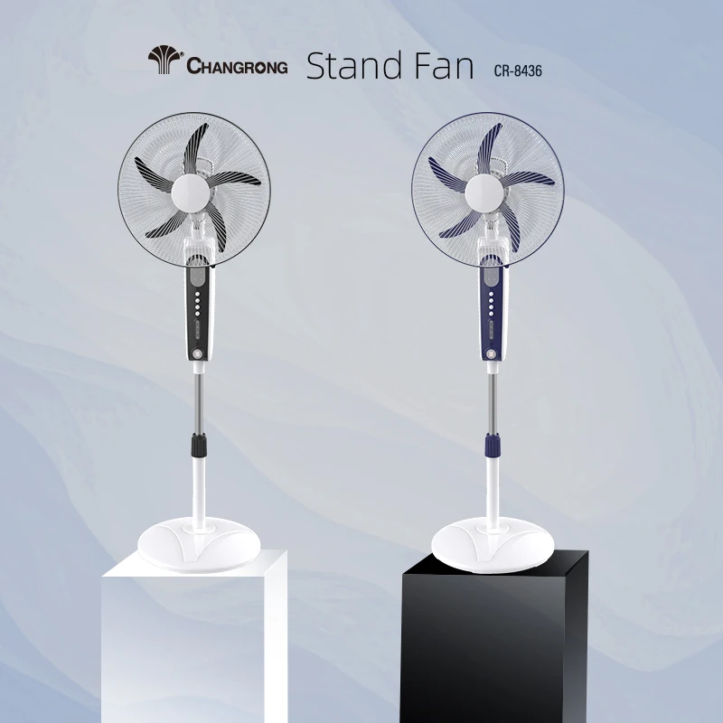 stand rechargeable cheap standing fan latest rechargeable with solar panel