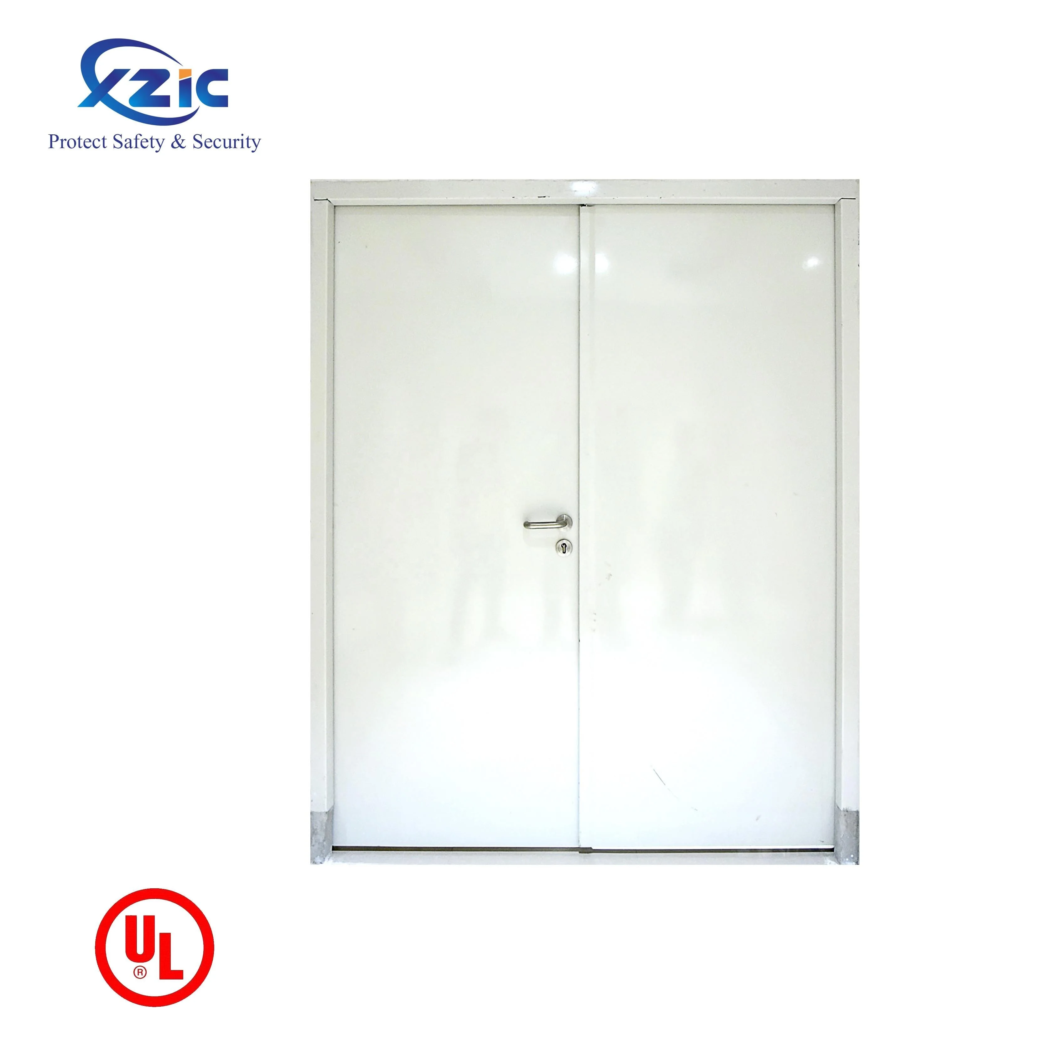 Interior fire rated door steel fire proof door hospital steel fire door