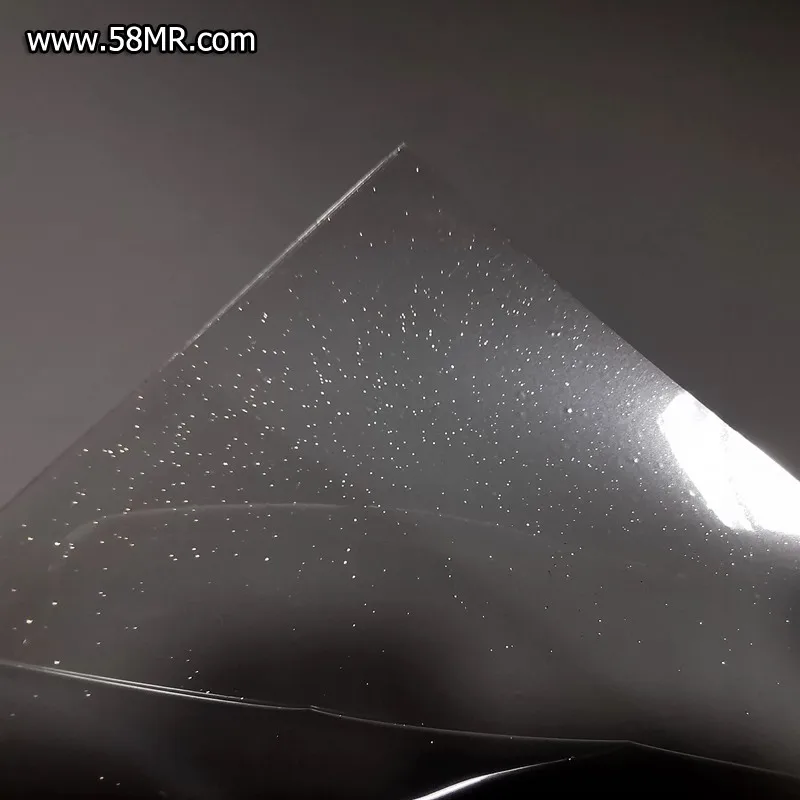 magic star texture  PVC photo picture waterproof transparent plastic cold lamination film roll sheet for photo file