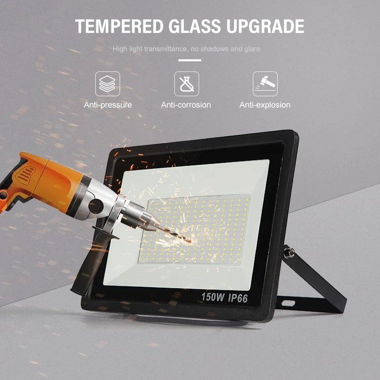 Wholesale Price Flood Lamp Aluminium Smd Ip66 Waterproof Outdoor 10 20 30 50 100 150 200 Watt Led Floodlight