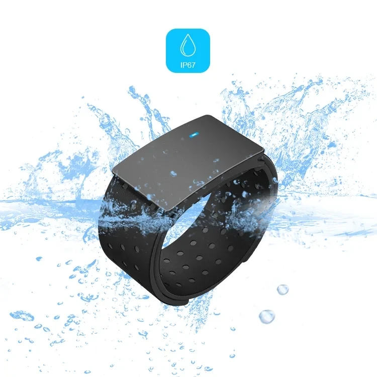 Bluetooth5.0 ANT+  Heart Rate Sensor Armband Body Temperature Cycling Fitness Tracker