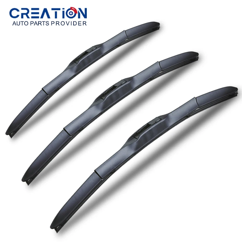 Factory wholesale price Hybrid Universal wiper blade 12-24 inch Suitable Car front Front winds shield