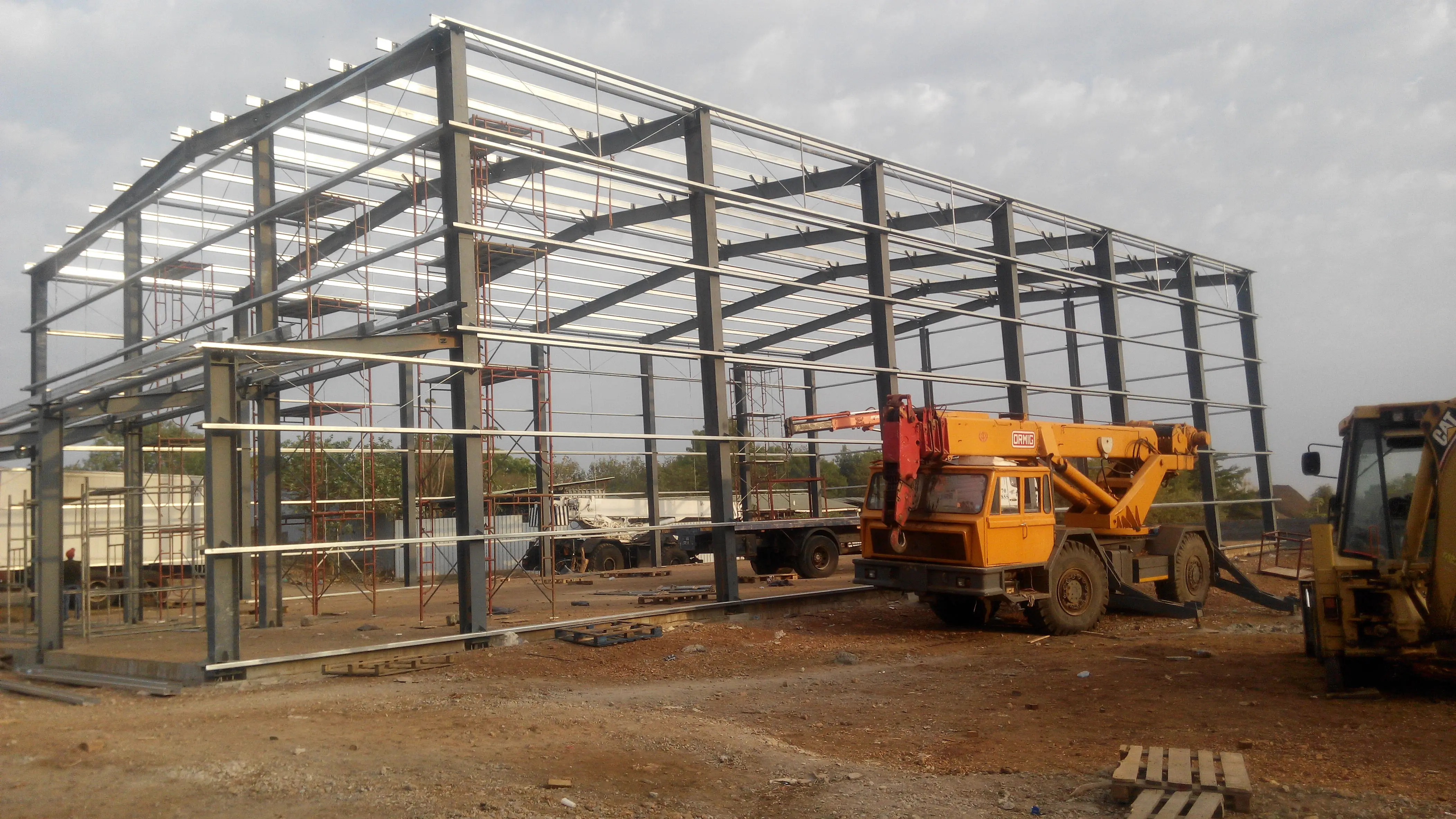 Steel Structure Warehouse Building Design Cold Storage Room Warehouse