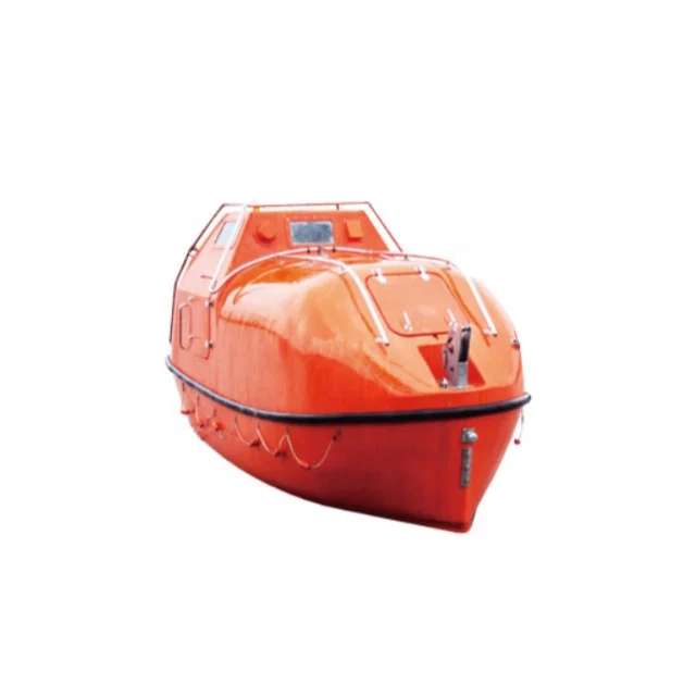 SOLAS regulation FRP Totally enclosed 25persons lifeboat for sale
