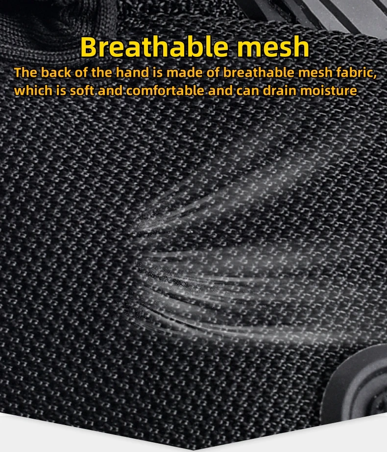 Knuckle reinforcement Enhanced anti-impact protection Cycling gloves Touch screen comfortable breathable sports gloves