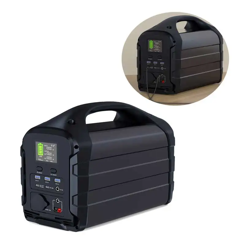 Home Application 621Wh Mini Portable Battery Power Station Home Backup solar Generator 700W 220v Portable power station