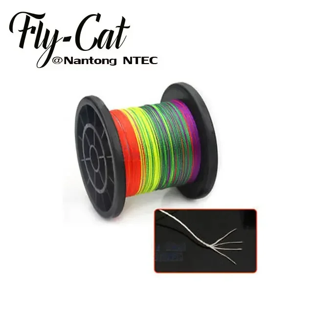 NTEC 100% PE Braided Fishing Line High quality Spool Coil Connected package Monofilament Fishing Line