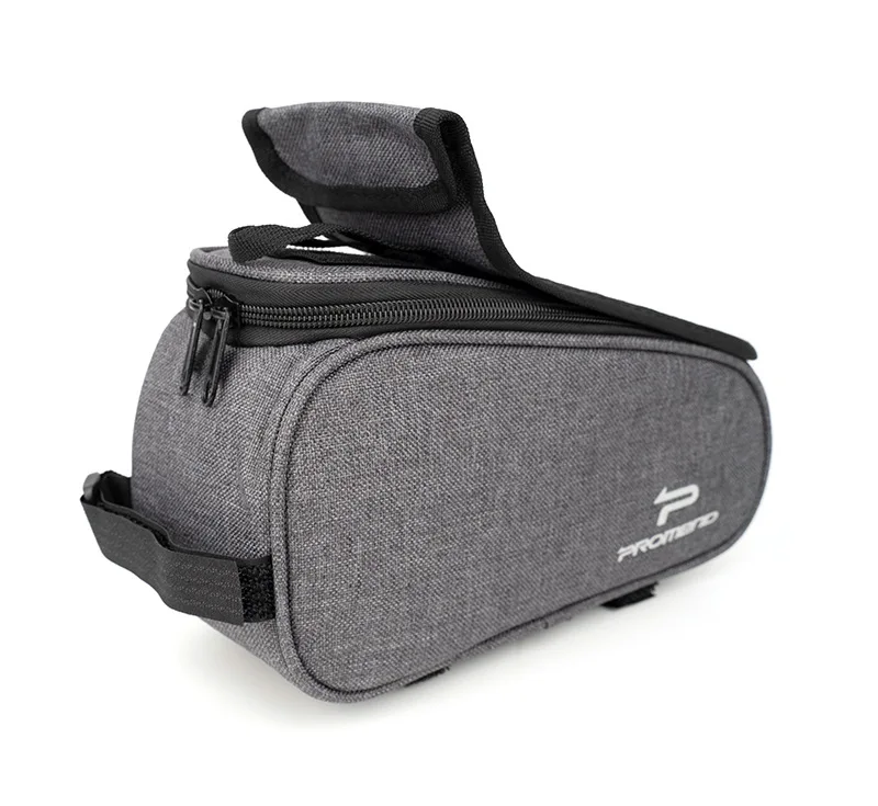 2021 Promend Bicycle Nylon Bag Cheap price New Durable Top Tube Mobile MTB bike Bag Front Frame Touch Screen cell Phone bike Bag