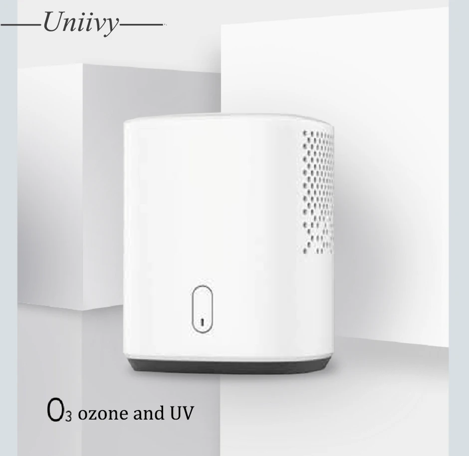 Office air ionizer, hepa filter with uv light sterilization, portable air cleaner purifier