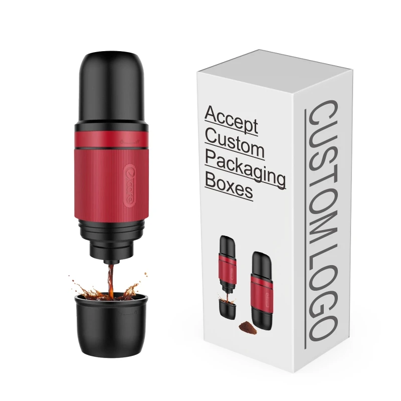 Mini coffee electric machine multifunction 2 in 1 espresso coffee maker for car